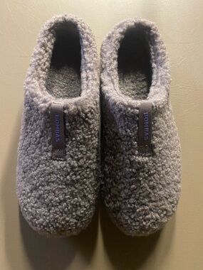 Bombas Gray Sherpa Slip-On Slippers